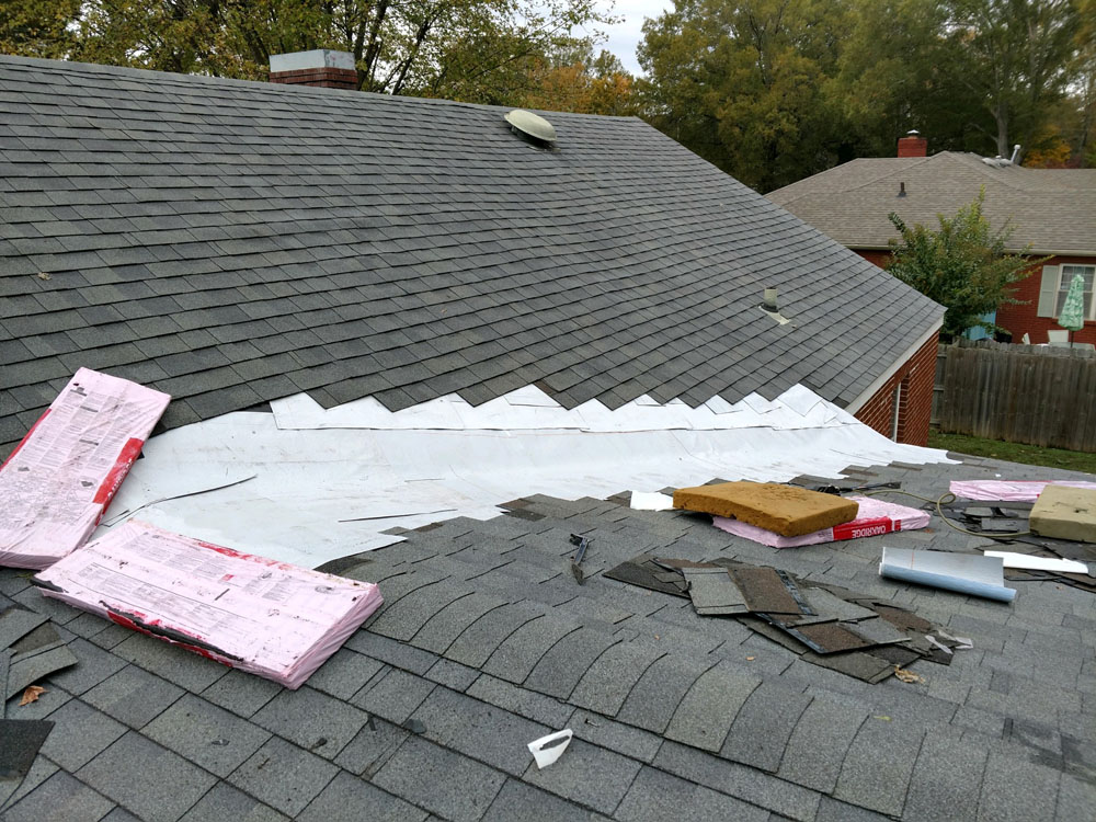 Roof Valley Repair